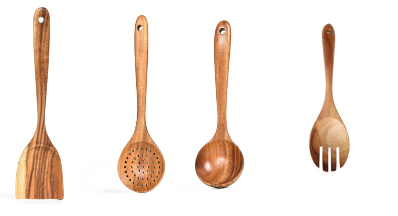 Teak Natural Wood Tableware Gadgets