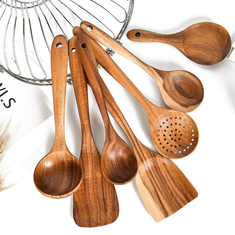 Teak Natural Wood Tableware Gadgets
