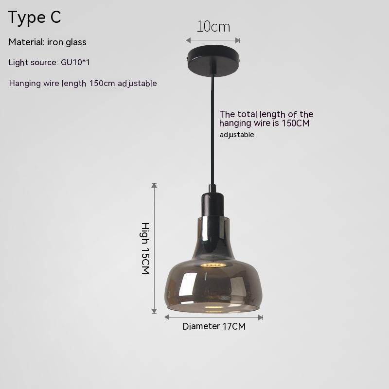 Creative Glass LED Lighting Fixture