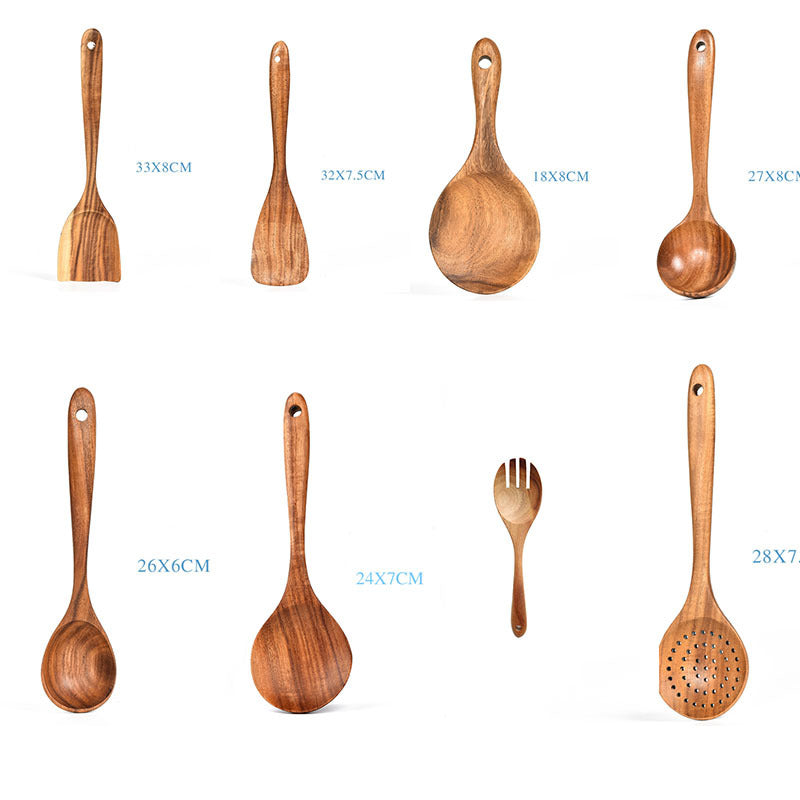 Teak Natural Wood Tableware Gadgets