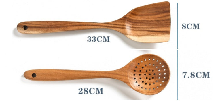 Teak Natural Wood Tableware Gadgets