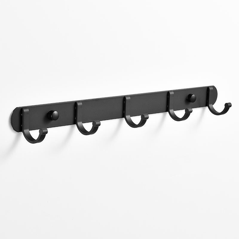 Towel Rack Black Bathroom