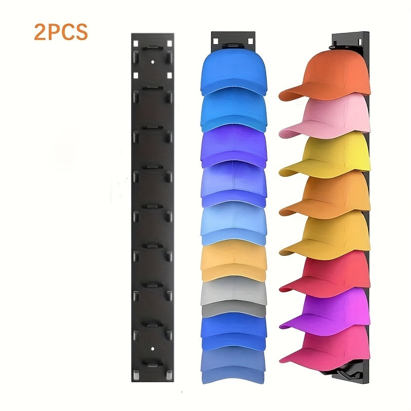 Baseball Cap Wall-mounted Storage Rack