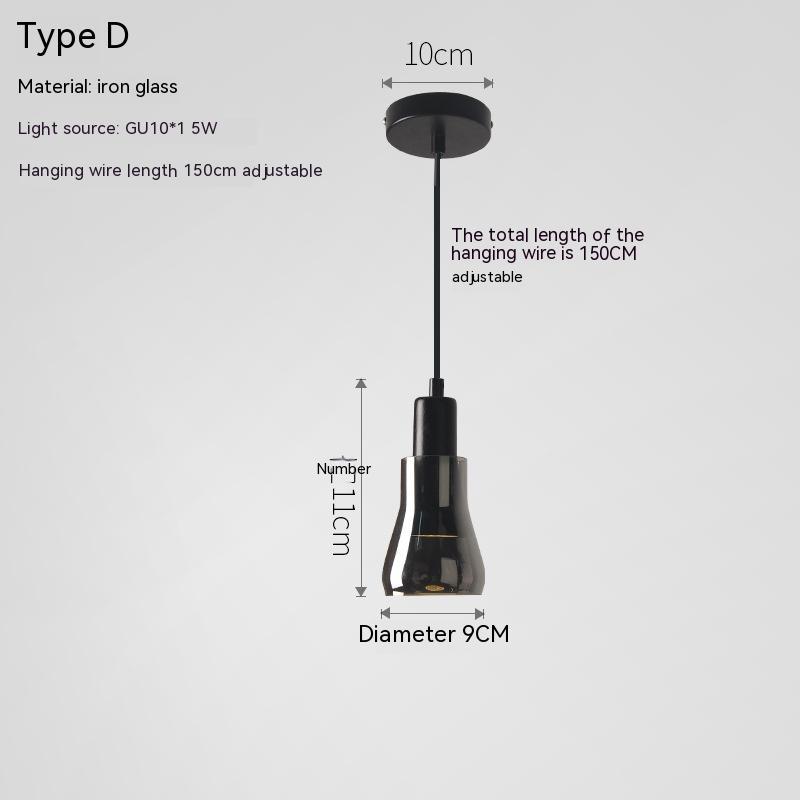 Creative Glass LED Lighting Fixture